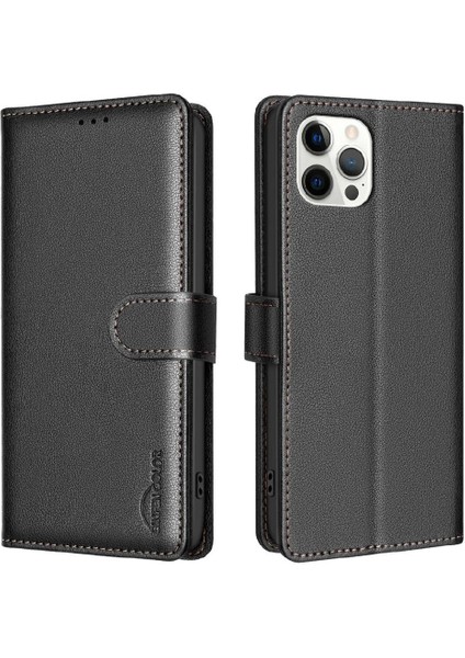 IPhone 11 Için Flip Case Cüzdan Kart Tutucu Kickstand Pu Deri Rfıd (Yurt Dışından)