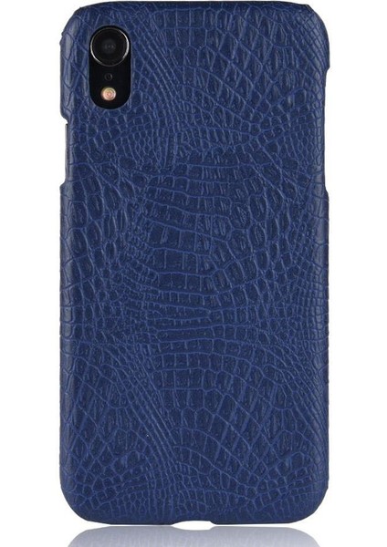 IPhone Xr Klasik Timsah Moda Anti Scratch Için Şık Klasik Durumda (Yurt Dışından)