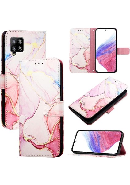 Samsung Galaxy Case Pu Deri Kickstand Mermer Desen Cüzdan Için Kılıf (Yurt Dışından) indirimleri