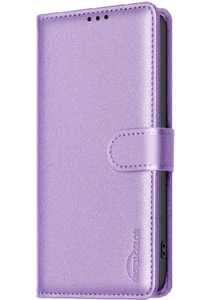 IPhone 13 Için Flip Case Pro Max Manyetik Cüzdan Rfıd Engelleme Pu Deri (Yurt Dışından)