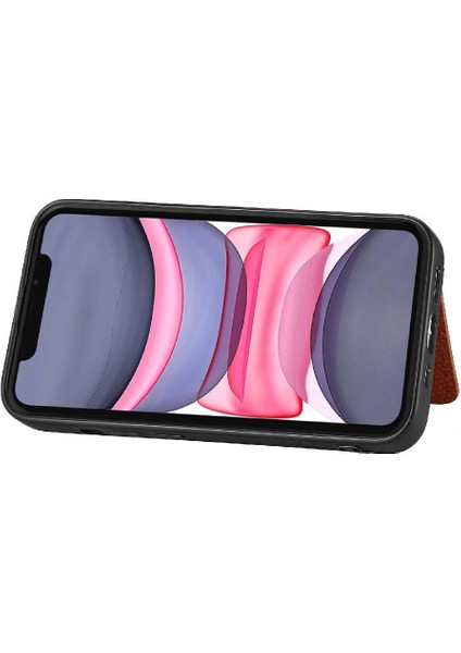 IPhone 11 Için Kılıf Komple Kamera Güvenlik Manyetik Kart Tutucu Rfıd Standı (Yurt Dışından) fırsatları