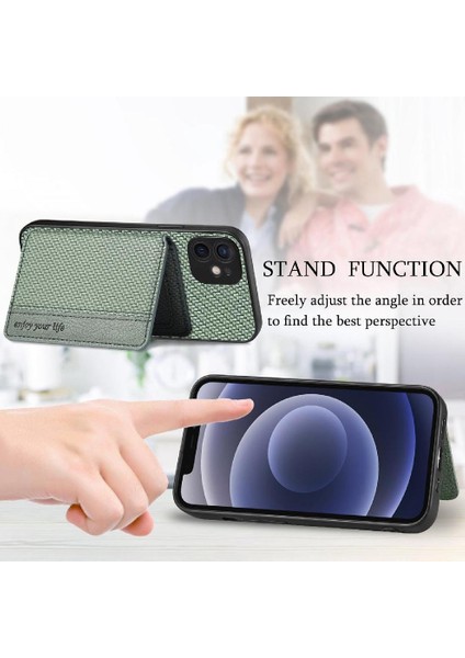 IPhone 12 Için Kılıf Rfıd Engelleme Manyetik Kart Tutucu Standı Fonksiyonu (Yurt Dışından) fırsatları