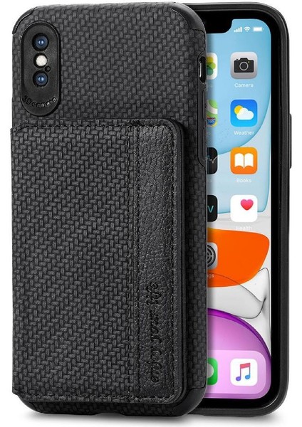 IPhone Xs Max Rfıd Engelleme Standı Fonksiyonu Manyetik Kart Tutucu (Yurt Dışından)