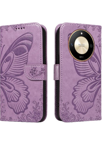Kredi Kartı Yuvası Yüksek Kaliteli Deri El ile Onur X50 Için Flip Case (Yurt Dışından)