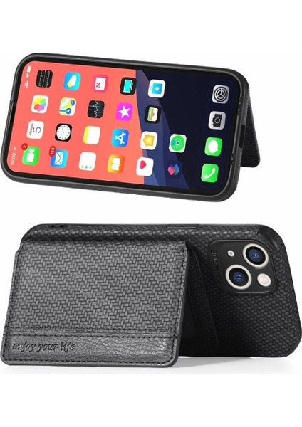 IPhone 13 Mini Komple Kamera Güvenlik Standı Fonksiyonu Manyetik (Yurt Dışından)
