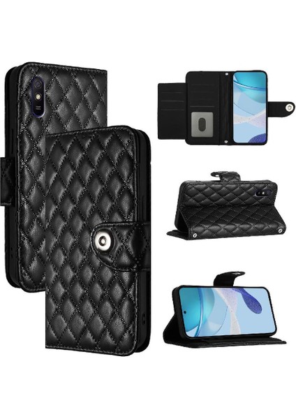 Xiaomi Redmi 9A Darbeye Şık Koruyucu Kart Tutucu Cüzdan (Yurt Dışından)