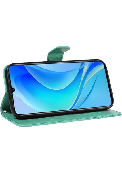 Kredi Kartı Yuvası ile Huawei Nova Y70 Artı Flip Case Yüksek Kalite El (Yurt Dışından)