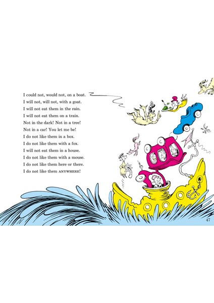 Green Eggs And Ham - Dr. Seuss modelleri