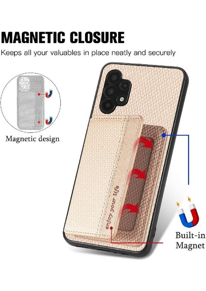Samsung Galaxy A32 5g Komple Kamera Güvenlik Manyetik Kart Tutucu Için Kılıf (Yurt Dışından) indirimleri