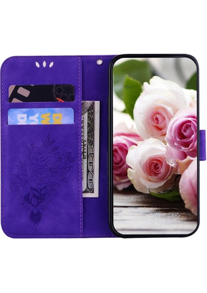 Onur Magic6 Pro Flip Pu Deri Kapak Için Kılıf Kart Yuvaları Cüzdan Kılıf (Yurt Dışından)