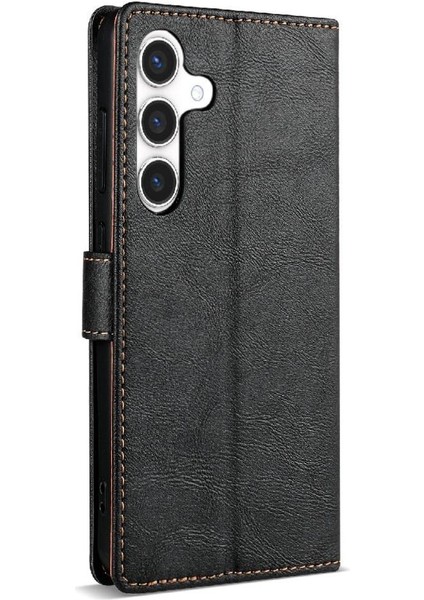 Samsung Galaxy S24 Artı Manyetik Kapatma Için Flip Case Yan Cep Çift (Yurt Dışından) indirimleri