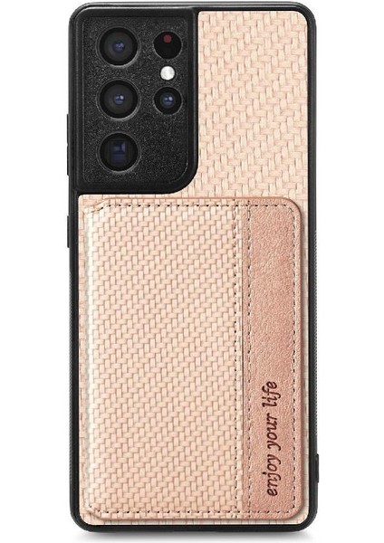 Samsung Galaxy S21 Ultra Manyetik Kart Tutucu Komple Kamera Için Kılıf (Yurt Dışından) fırsatları