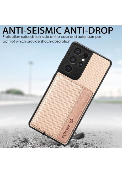 Samsung Galaxy S21 Ultra Manyetik Kart Tutucu Komple Kamera Için Kılıf (Yurt Dışından) indirimleri
