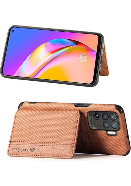 YH Mall Oppo A94 4G/F19 Pro Rfıd Engelleme Komple Kamera Güvenlik Manyetik (Yurt Dışından)