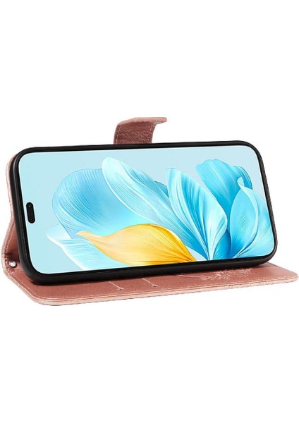 YH Mall Kredi Kartı Yuvası ile Onur 200 Lite 5g Için Flip Case Yüksek Kalite Deri (Yurt Dışından)