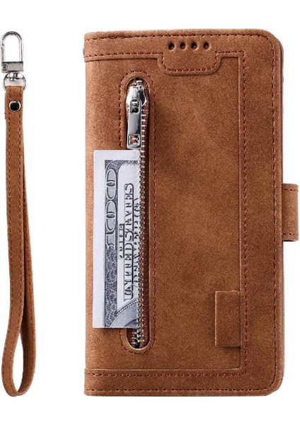 Samsung Galaxy A73 5g Için Flip Case Kordon Cüzdan Kickstand Pu Deri 9 (Yurt Dışından) fiyatları
