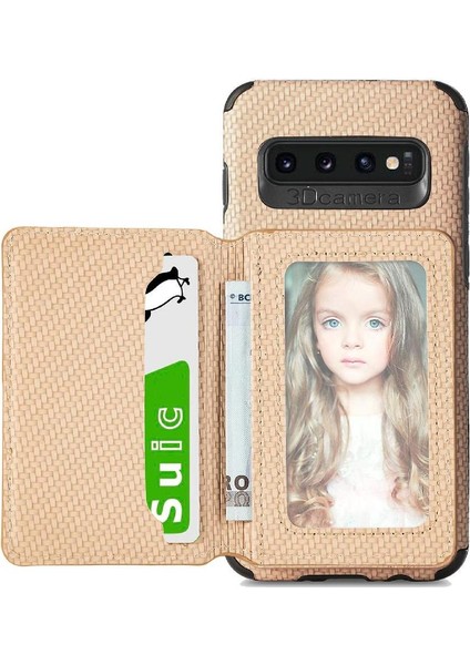 Samsung Galaxy S10 Artı Komple Kamera Güvenlik Manyetik Kart Rfıd Için Kılıf (Yurt Dışından) fiyatları