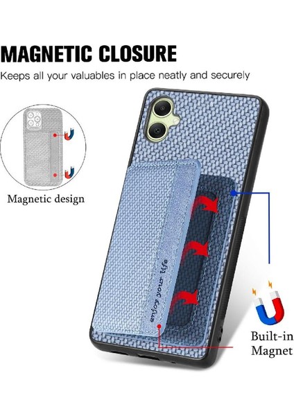 Samsung Galaxy A05 Manyetik Kart Tutucu Rfıd Engelleme Için Kılıf Komple (Yurt Dışından) fırsatları