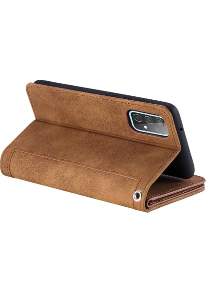 Samsung Galaxy A73 5g Için Flip Case Kordon Cüzdan Kickstand Pu Deri 9 (Yurt Dışından) indirimleri