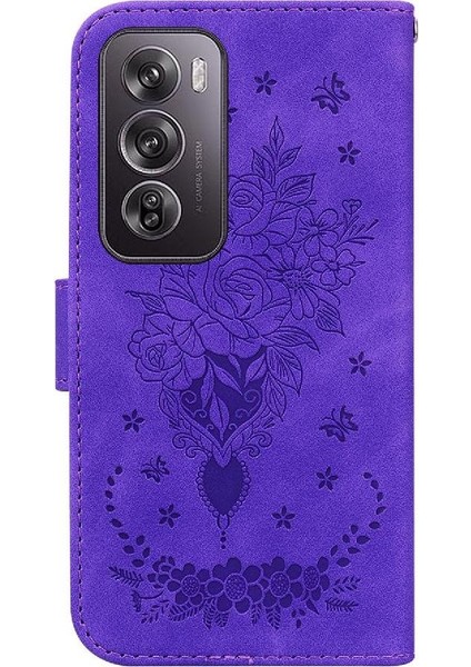 Oppo Oppo 12 Pro 5g Flip Pu Deri Kapak Cüzdan Kılıf Kabartma Gül (Yurt Dışından) fırsatları