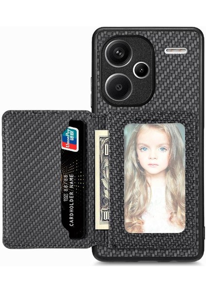 Xiaomi Redmi Için Not 13 Pro Artı Manyetik Kart Tutucu Komple Standı (Yurt Dışından)