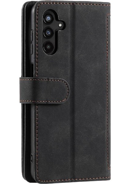 Samsung Galaxy A34 5g 9 Kart Yuvaları Pu Deri Cüzdan Için Flip Case (Yurt Dışından) modelleri