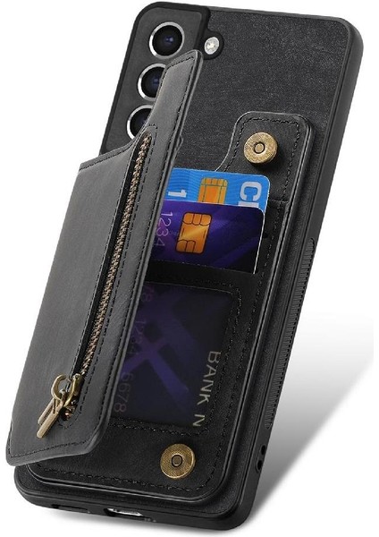 Samsung Galaxy S21 Fe Standı Fonksiyonu Için Kılıf Katlanabilir Arka Kapak Vintage (Yurt Dışından) modelleri