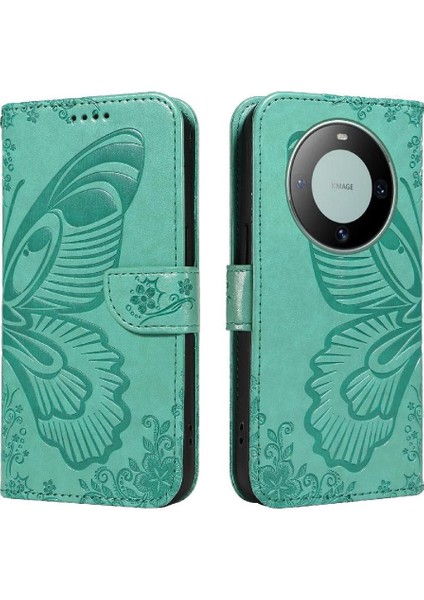 Kredi Kartı Yuvası ile Huawei Mate 60 Yüksek Kaliteli Deri Için Flip Case (Yurt Dışından)