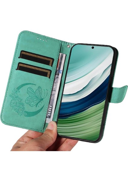 Kredi Kartı Yuvası ile Huawei Mate 60 Yüksek Kaliteli Deri Için Flip Case (Yurt Dışından) modelleri