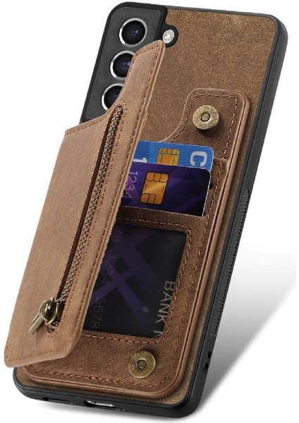 Samsung Galaxy S21 Fe Standı Fonksiyonu Için Kılıf Katlanabilir Arka Kapak Vintage (Yurt Dışından) fırsatları