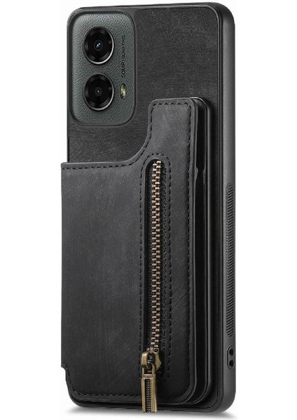 Motorola Moto G 2024 Için Kılıf Standı Fonksiyonu Katlanabilir Arka Kapak Vintage (Yurt Dışından) fırsatları
