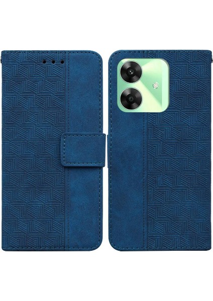 YH Mall Realme C61 Flip Folio Cüzdan Kapak Premium Pu Deri Için Flip Case (Yurt Dışından)