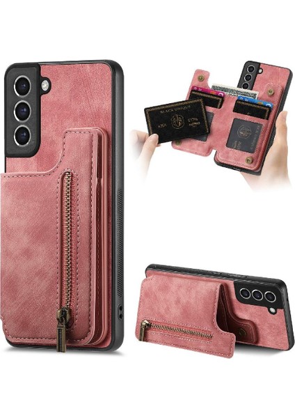 Samsung Galaxy S21 Fe Standı Fonksiyonu Için Kılıf Katlanabilir Arka Kapak Vintage (Yurt Dışından)