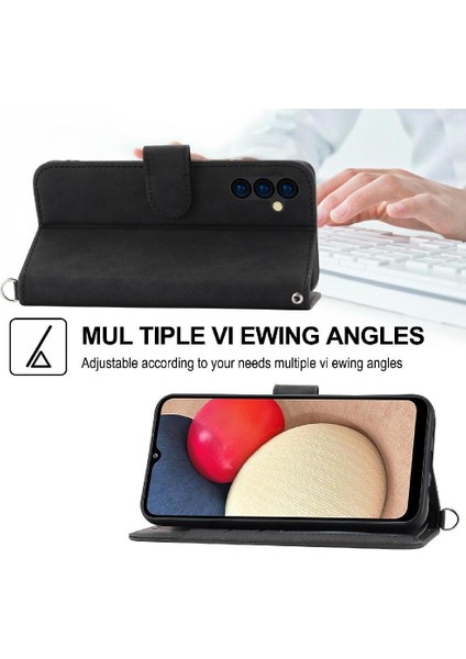 Samsung Galaxy M14 5g Bileklik Darbeye Kabartmalı Çoklu Için Flip Case (Yurt Dışından) indirimleri