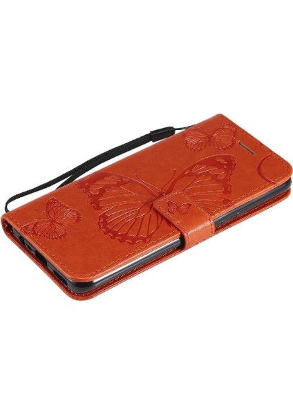 Realme Için Flip Case 8 4g/8 Pro Kart Yuvası Standı ile Flip Kickstand Pu (Yurt Dışından)