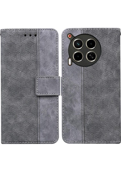 Tecno Camon Için Flip Case 30 4g/5g Flip Folio Kickstand Özelliği Cüzdan Pu (Yurt Dışından)