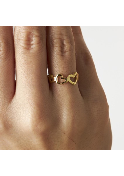 Kalp Sıralı Yüzük modelleri