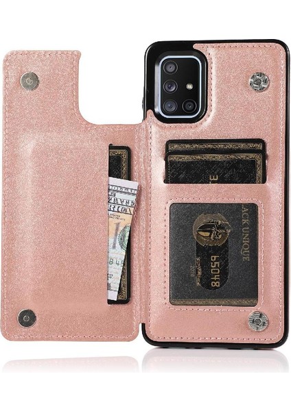Samsung Galaxy A71 4g Flip Darbeye Pu Için Kart Tutucu Kılıf ile Cüzdan (Yurt Dışından) fırsatları