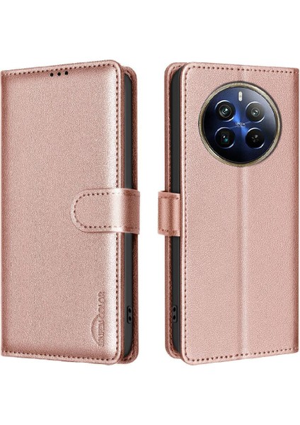 Realme 12 Pro 5g Için Flip Case Cüzdan Rfıd Engelleme Pu Deri Kart Tutucu (Yurt Dışından) indirimleri