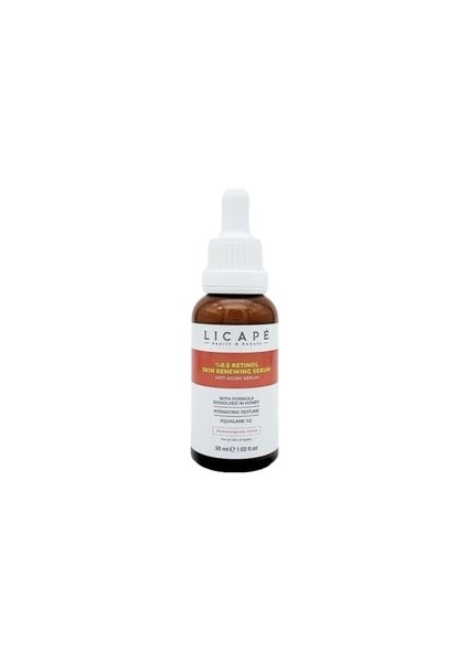 Cilt Yaşlanması Karşıtı Aydınlatıcı Retinol (2. Aşama %0,5) Serum 30ML