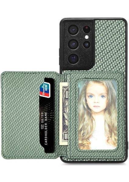 Samsung Galaxy S21 Ultra Manyetik Kart Tutucu Komple Kamera Için Kılıf (Yurt Dışından) fiyatları