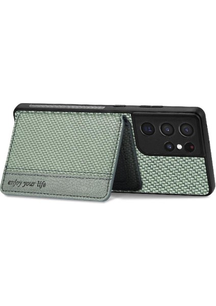 Samsung Galaxy S21 Ultra Manyetik Kart Tutucu Komple Kamera Için Kılıf (Yurt Dışından) fırsatları