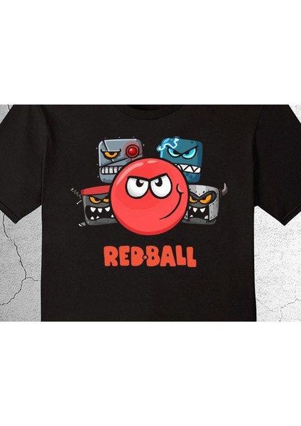 Red Ball Game Redball Kırmızı Top Tişört Çocuk T-Shirt