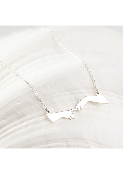 925 Ayar Gümüş Yaratılış Kolye Özel Tasarım