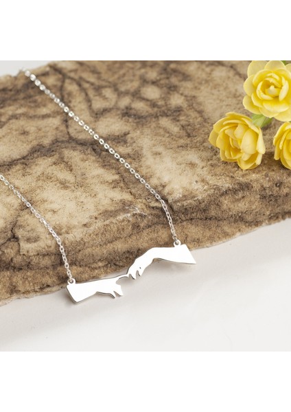 925 Ayar Gümüş Yaratılış Kolye Özel Tasarım modelleri