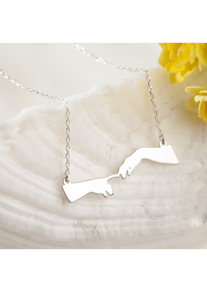 925 Ayar Gümüş Yaratılış Kolye Özel Tasarım fiyatları