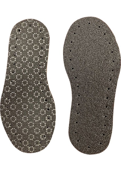 12 Çift Siyah Keçe Kaydırmazdelkli Hobi Örgü Panduf Patik Tabanı modelleri