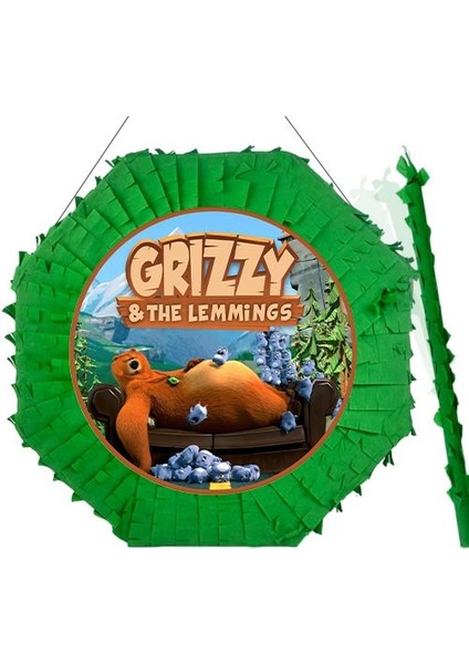 Grizzy The Lemmings Pinyata 42 cm + Sopası