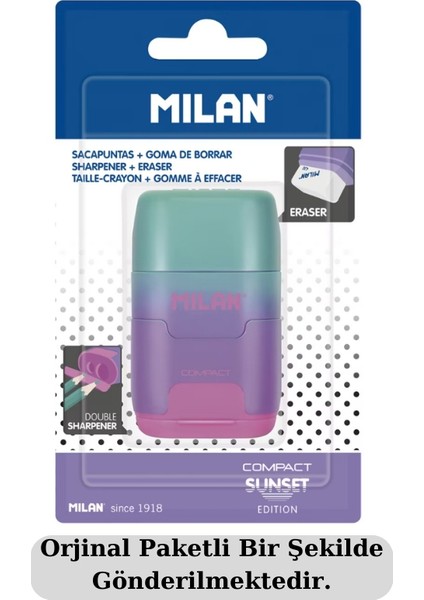 Sunset Compact Kalemtraş + Silgi Ikilisi indirimleri