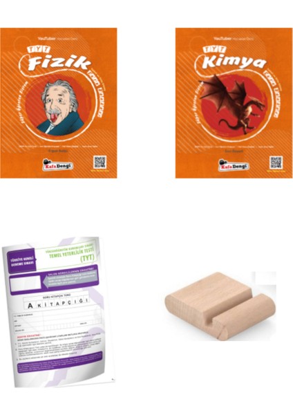 TYT Süper Öğreten Fizik Soru Bankası - Kimya Soru Bankası + TYT Deneme